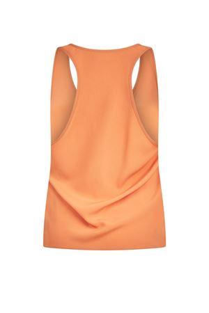 Canotta Pura in misto seta arancione THE ANDAMANE | TM190921CTNS059TANGERINE